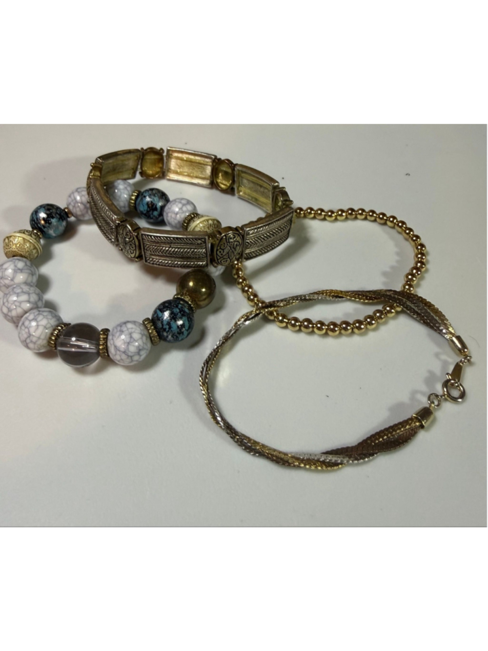 Multi metal curated bracelet bundle - Picture 2 of 2
